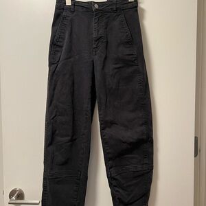 Everlane Women’s Black Barrel Pants